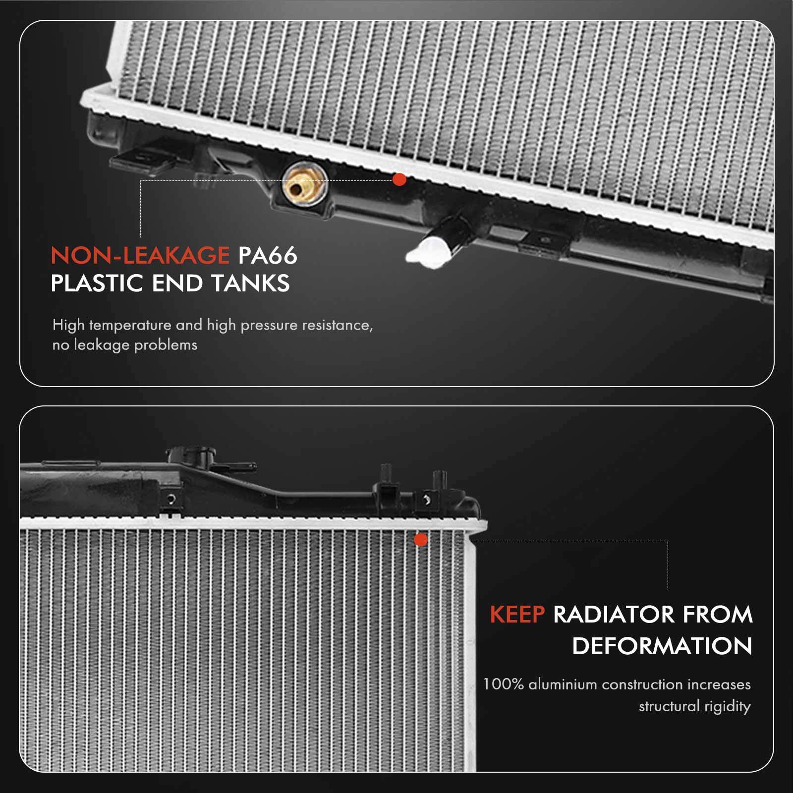 Radiator & Cooling Fan Assembly Kit for Acura RSX 2002 2003 2004 2005 ...