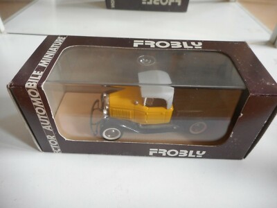 Frobly Ford A Pick-up Custom in Yellow/Brown on 1:43 in Box