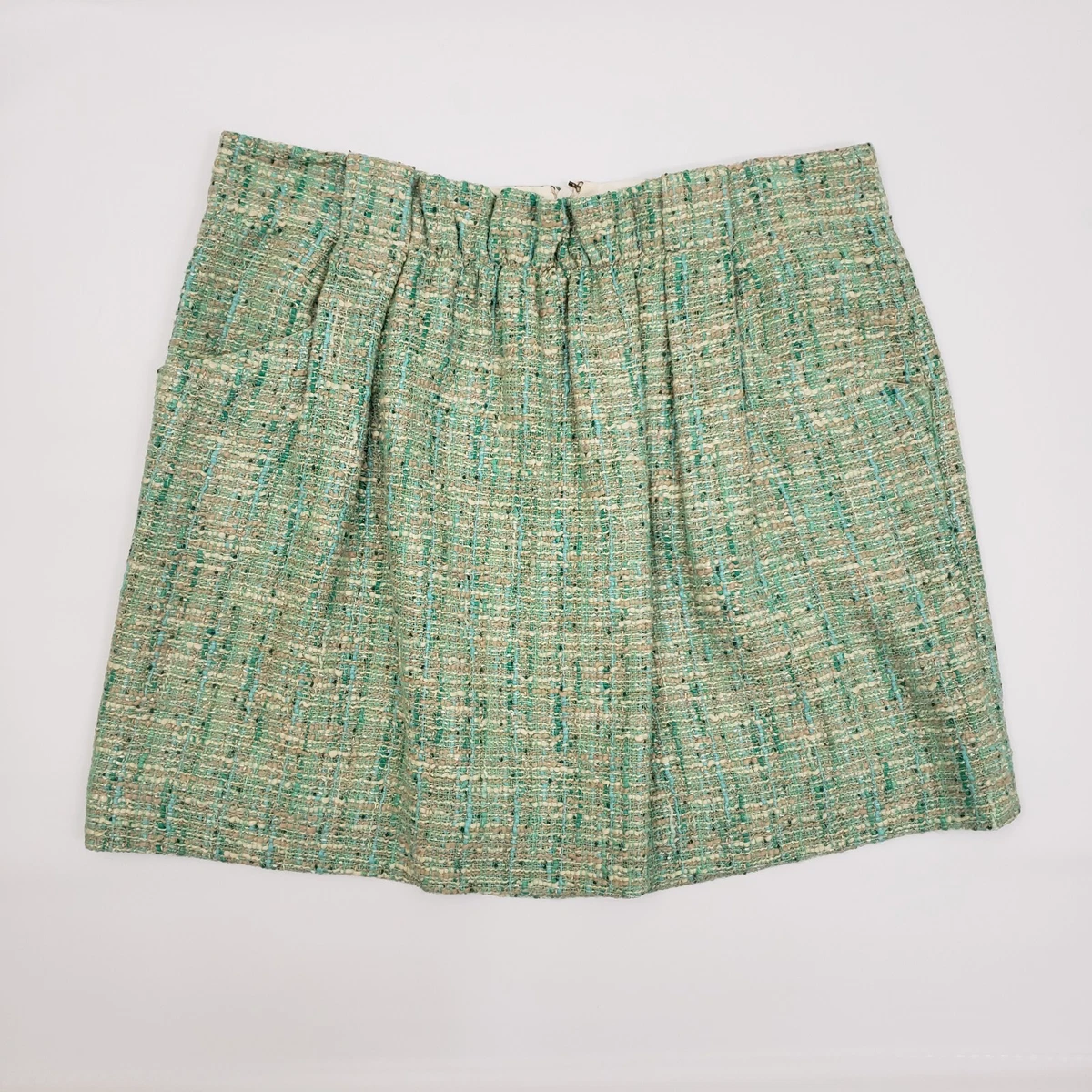 J crew 2025 tweed mini skirt