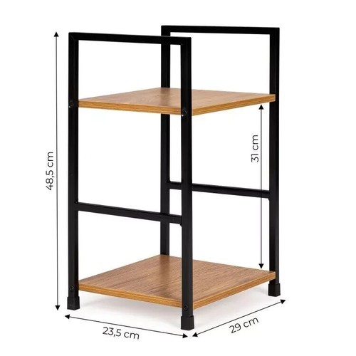 Ladder Shelf Bookcase 3 or 5 Tier Storage Shelving Unit Display Stand Wall Rack - Picture 35 of 60