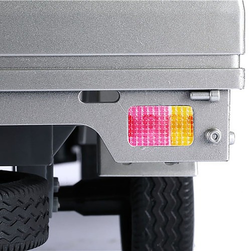Per WPL D12 Camion Modello Auto Fanale Posteriore Coperchio Paralume e Luce Lampada Parte - Foto 5 di 10
