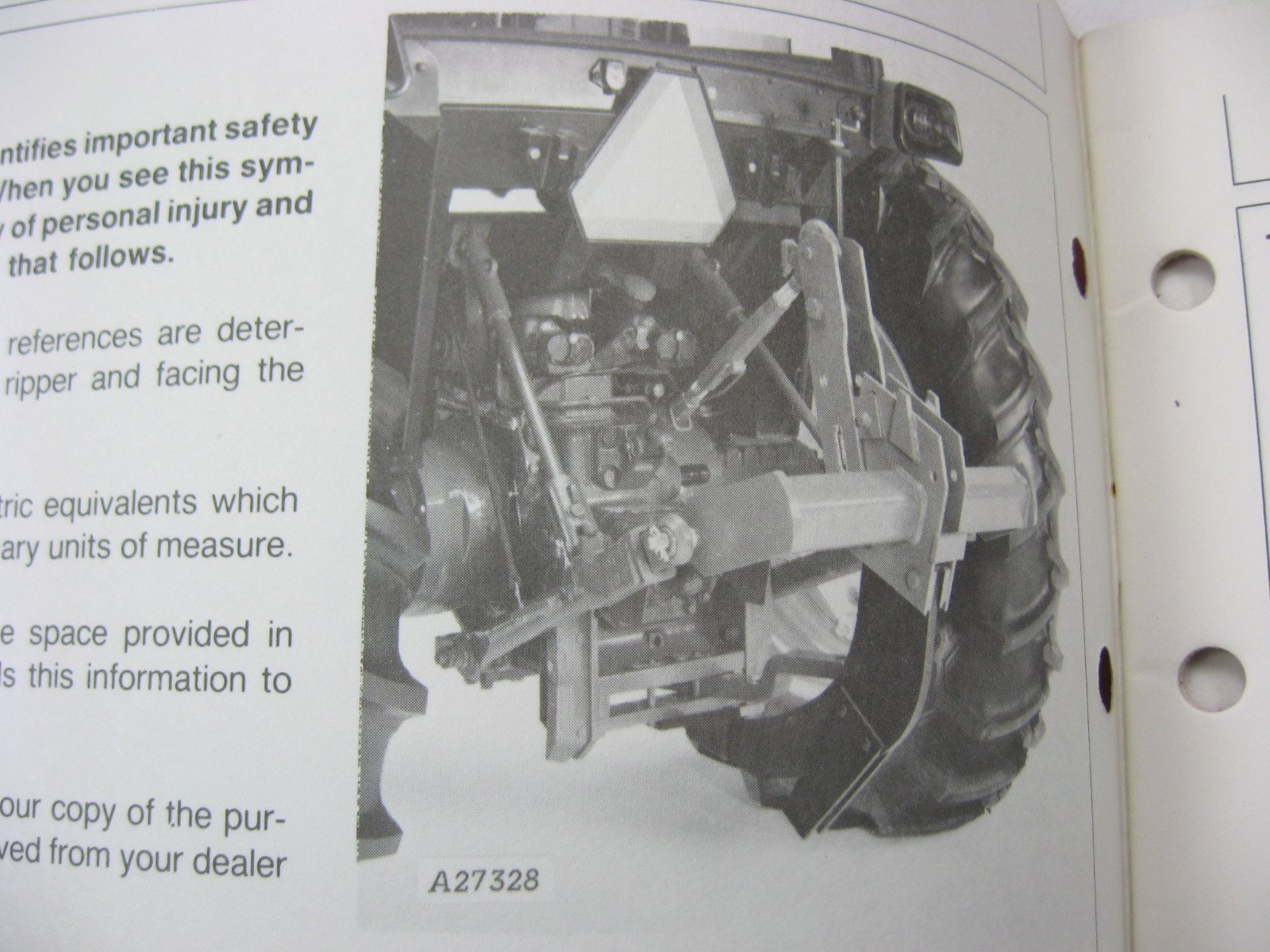 JOHN DEERE 22B INTEGRAL RIPPER OM-A48791 H4 OPERATORS MANUAL | eBay