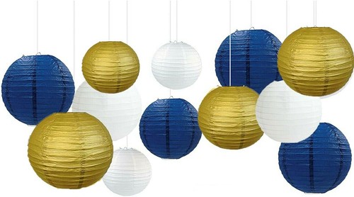 3PCs Paper Lantern Paper Lanterns Birthday Wedding Christmas New Year Party - Picture 57 of 94