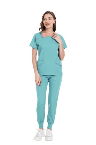 NiaaHinn Uniform Women Scrub Set Nurse Medical Student Hospital Jogger Worksuit - Picture 31 of 55