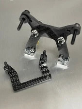 tamiya vanquish VQS 2020 carbon shock tower set front and rear