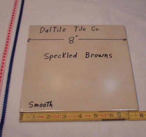 1 pc. *Speckled Browns* Daltile Ceramic Floor Tile 8" X 8" more tiles see below - Picture 9 of 12