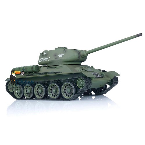 1/16 7.0 Henglong Plastic Soviet T34-85 RTR RC Tank Model 3909 2.4G Infrare - Picture 2 of 12