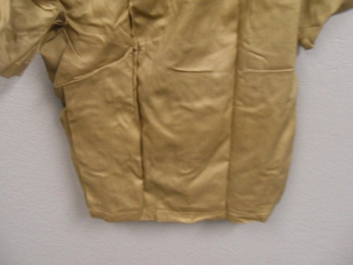 2 US Army Khaki Hemd Beige mit Military Patch Vietnam Ära Stil Herren Gr. 15-15 1/2 - Bild 21 von 21