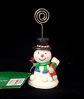 SNOWMAN Place Card Holder – 1 pc