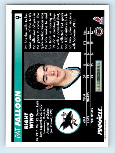 1992-93 PINNACLE Hockey Base & Insert Cards #1-250 Take Your Pick! - Picture 25 of 499