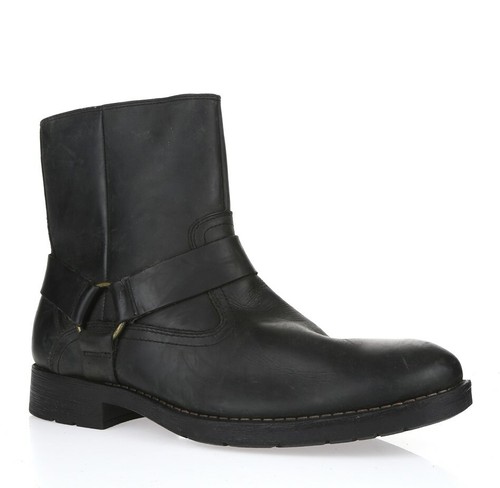 Herren J. MURPHY Stilvolle Schwarze Leder Stiefeletten Schuhe Gr. 10,5 M - Bild 4 von 6
