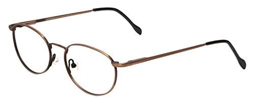 Gafas de lectura de diseño Reptile Komodo en bronce mate; +1,00 - Imagen 1 de 1