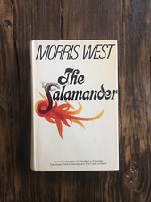 Morris West THE SALAMANDER William Morrow, Hardcover with Dust Jacket, 1973, NF