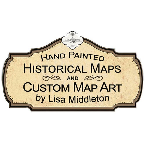 North & South Dakota Montana Wyoming Minnesota Iowa Map Print Poster Wall Decor - Bild 7 von 26