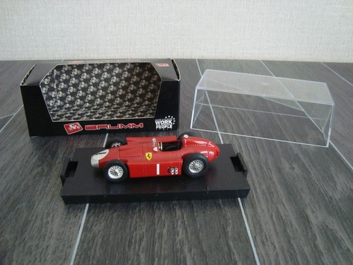 BRUMM 1/43 SCALE FERRARI D50 MONTECARLO GP JUAN MANUEL FANGIO 1956 BOXED