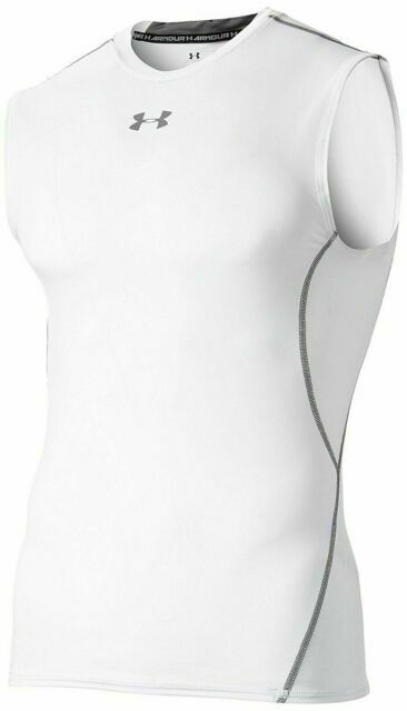 under armour heatgear sleeveless compression shirt