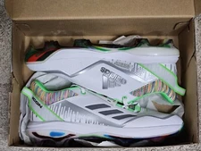 Adidas Icon 7 Dripped Out TPU Baseball Cleats Multi Color GW7715 Sz 9.5 RARE