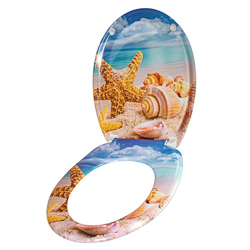 Toilet seat toilet lid thermoset automatic lowering toilet seat bathroom toilet ceiling - Picture 61 of 69