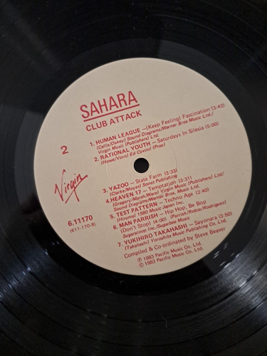 VTG VINYL: SAHARA CLUB ATTACK (1983 HK) Various Artists + Postcards New Romantic - Picture 7 of 7