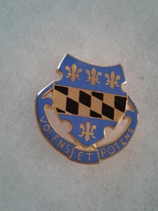 Authentic-US-Army-319th-Infantry-Regiment-Unit-DI-DUI-Crest-Insignia-B-23