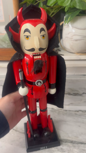 Santa's Workshop Red Devil Wooden Halloween Nutcracker Target 2011 - Video 1 of 1