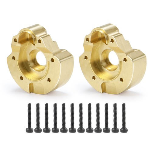 4x Carcasa de portal trasero de peso pesado cubierta trasera de latón para coche de radiocontrol Redcat GEN8 1/10 - Imagen 5 de 11