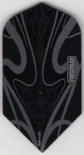Slim Grey TDP-LUX PENTATHLON Dart Flights: 3 per set