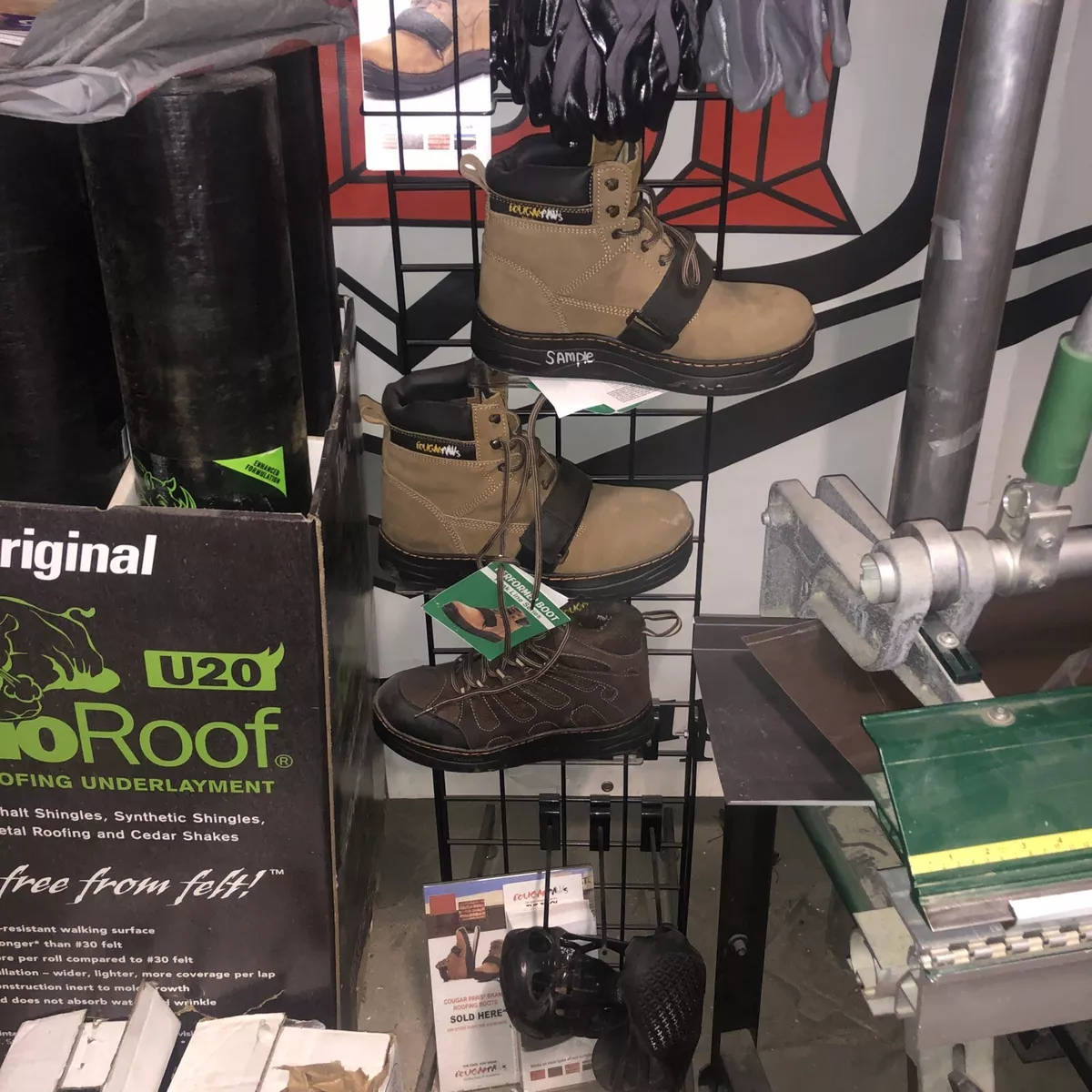 Cougar paws shop for roofing