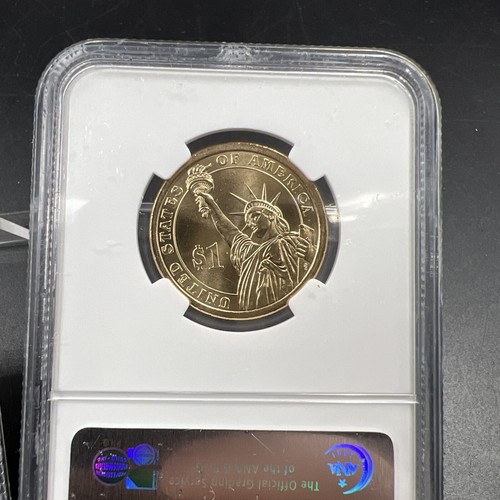 2007 P & D $1 Thomas Jefferson Presidential Dollar Two Coin Set NGC FDOI BU - Picture 14 of 14
