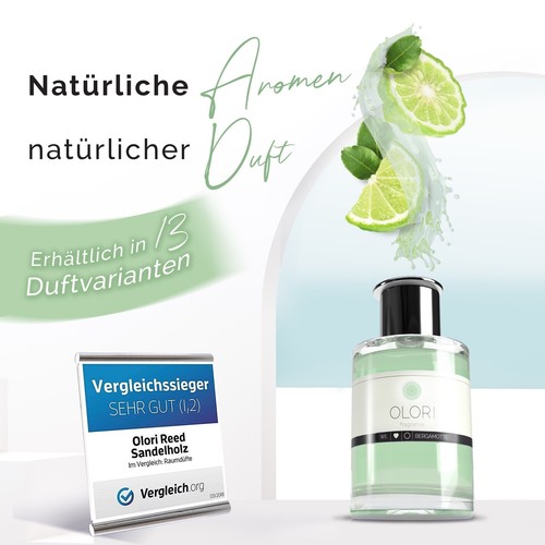 OLORI Duftöl I Diffuser mit Stäbchen I Raumduft mit ätherischen Ölen - Bild 11 von 163