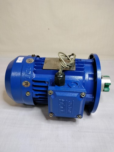 TCG IP55 3-Phase Induction Motor 1/2HP 0.37KW 380/220V  1.2/2.1A 1380/1650RPM - Picture 5 of 8