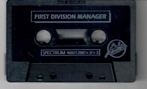 1st Division Manager Sinclair ZX Spectrum Games - Picture 2 of 2
