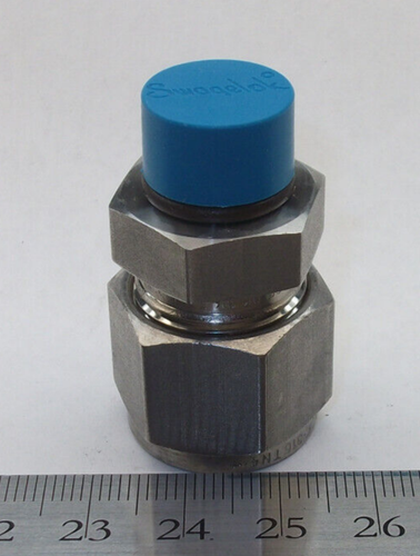 Swagelok SS-810-1-6ST Verschraubung 1/2" Rohr Außendurchmesser x 9/16-18 SAE/MS Außengewinde - Bild 2 von 5