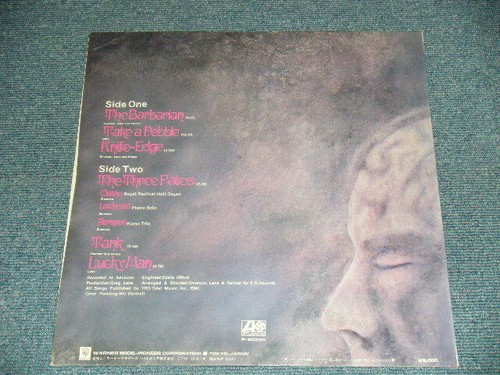 ELP EMERSON LAKE&PALMER Japan P-8033A 1st Press¥2,000 1971 LP EMERSON LAKE&PALME - Imagen 2 de 6