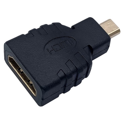 Gold Plated Micro HDMI Type D Male to HDMI Female Plug Adapter Connector HD TV - Picture 3 of 5