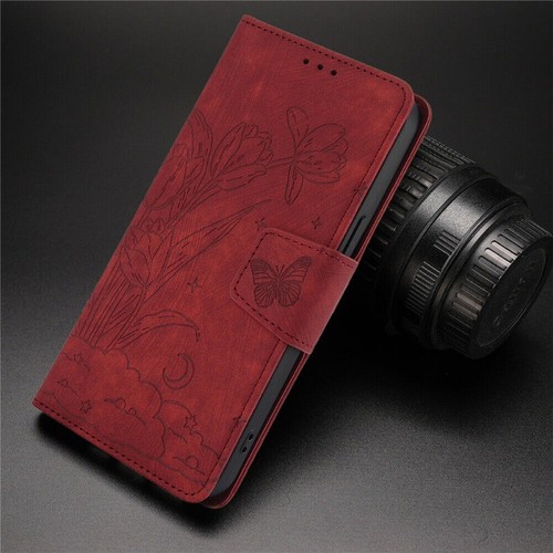 For Motorola Moto G04 G34 G30 G52 G53 G62 Edge 40 Wallet Case Flip Leather Cover - Picture 45 of 53
