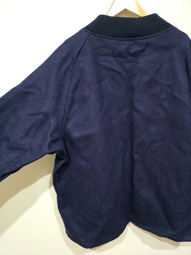 Norwellan Bluey Junior Bomber Jacket Mens 5XL/127R NEW Navy Blue Australian Wool - Picture 14 of 19