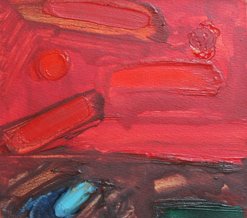 Dimitar Bogdanov ( 1961 - ) Oil painting Naivist composition signed - Picture 2 of 9