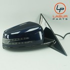 W207 10-17 Mercedes E Class Coupe Right Door Side View Mirror Blue C822