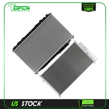 Fits 2006-2011 Honda Civic Replacement Radiator & Condenser Cooling Assembly