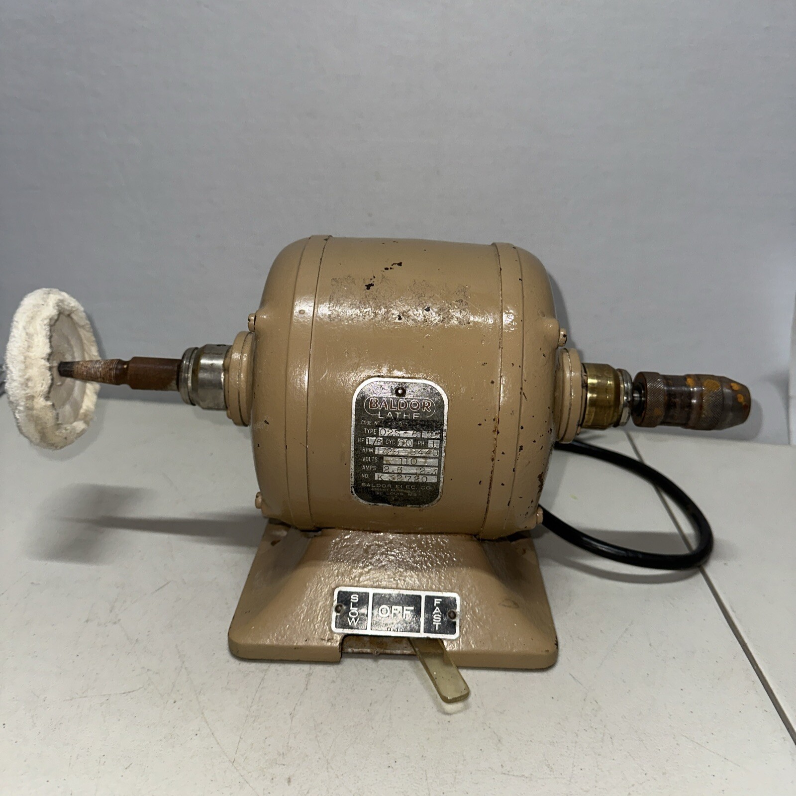 BALDOR POLISHING LATHE Dental Lab, Dental, Jewelry, Shop eBay