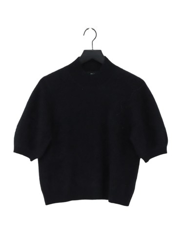 ME+EM Damen Pullover L schwarz 100% Kaschmir Rundhals Pulli