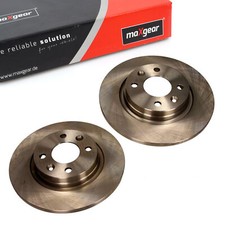 MAXGEAR Bremsscheiben vorne L+R für DACIA LOGAN SANDERO RENAULT TWINGO SMART