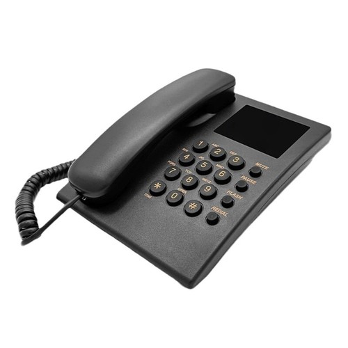 Landline Telephone Corded Desktop Large Button Phone for Seniors with Redial - Zdjęcie 7 z 10
