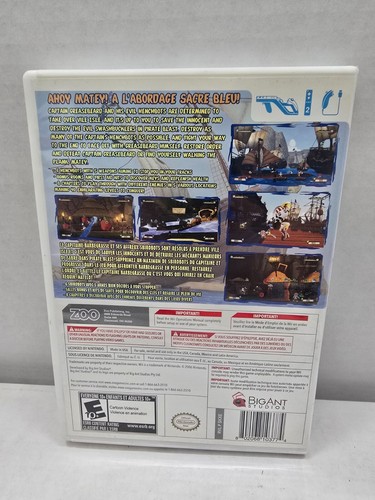 Pirate Blast (Nintendo Wii Game, 2006) Complete in Box - CIB - Free Shipping - Picture 2 of 4
