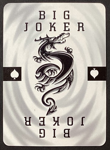 Big Joker Single Swap Wide Spielkarte