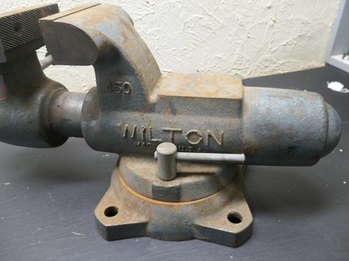 Wilton 450 Bullet Vise 4-1/2" base girevole a ganascia - Foto 5 di 10