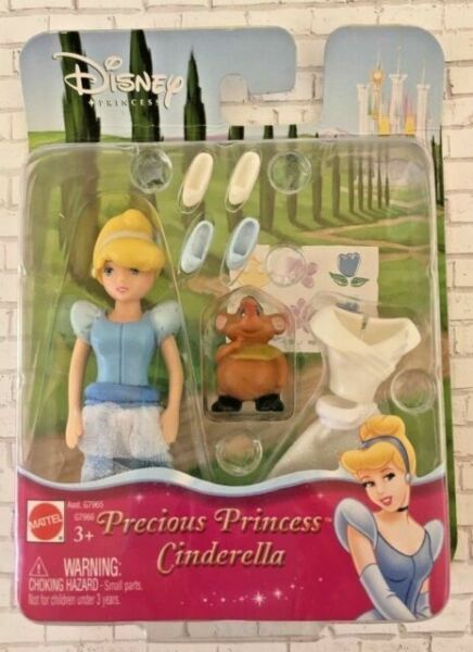 Lot of 7 Disney Princess Glittering FAVORITE MOMENTS POLLY POCKET SIZE NEW