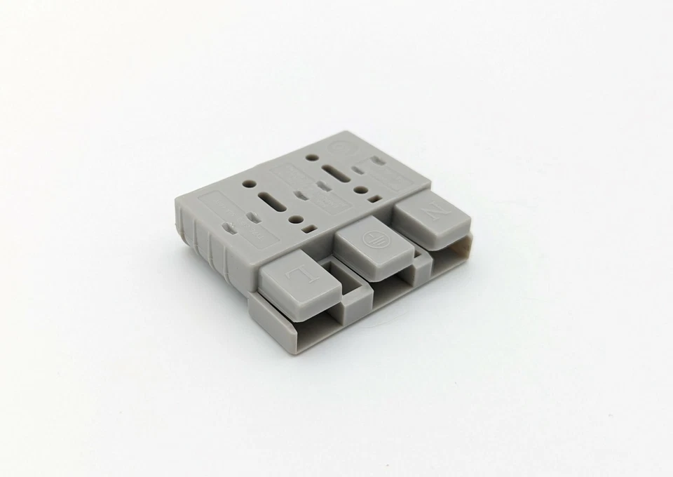 3pin 50amp Anderson plug flush mount holder with plug. Dual Battery 3 Pin - Image 4 of 4