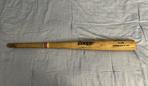 Devon White GAME USED Cooper Baseball Bat Barrel Angels Blue Jays Marlins Rare🔥 - Picture 2 of 6
